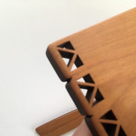 MoonSpoon Butter Board, Handmade Laser cut Cherry Wood. Great For Soft Cheese 🧀 - Picture 6 of 8